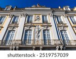 Exterior of the Augustusburg palace in Bruhl, North Rhine-Westphalia, Germany, Europe