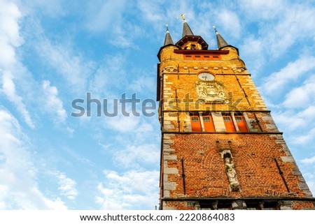 Exterior of the Belfry of Courtrai, Flanders, Belgium, Europe