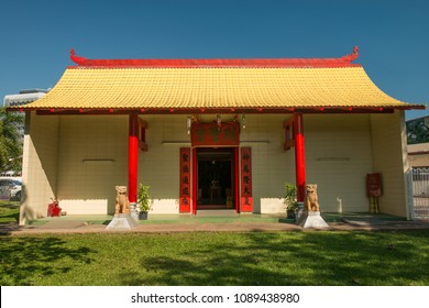 The exterior of the Chinese Temple in Darwin, Australia