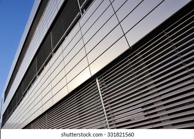 Exterior cladding of the building
