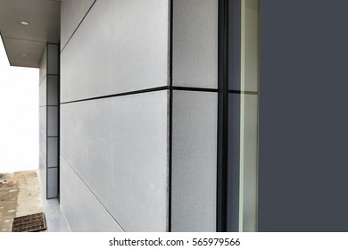 Exterior Cladding Of The Residential Building - Detail