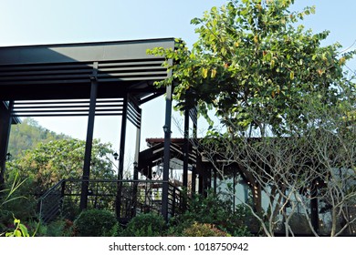 Exterior decorations background