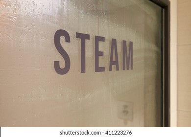 Exterior Door Of Steam Room