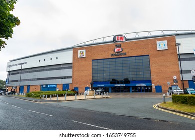 Exterior Of DW Stadium In Wigan Lancashire July 2019