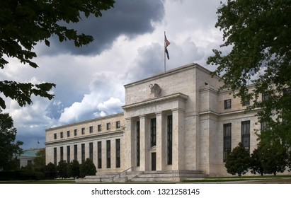 The Exterior Of The Federal Reserve Building