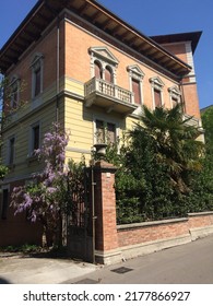 Exterior Of Italian Villa Perugia Italy Easter 2019