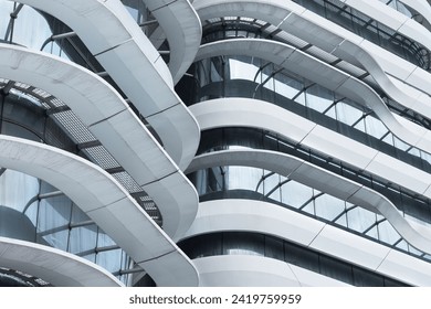 Exterior of modern building. Architecture abstract background - Powered by Shutterstock