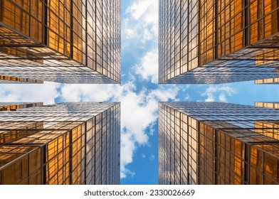 Exterior of modern office building - Shutterstock ID 2330026669