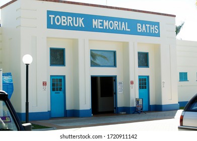 Exterior Photography Of The Tobruk Memorial Public Swimming Pool In Townsville Queensland Australia