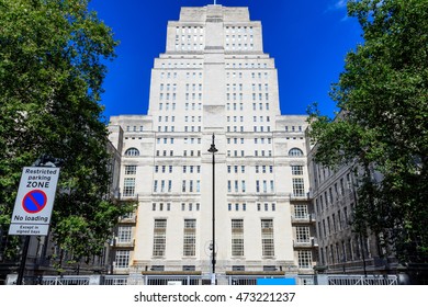 Exterior Of The Senate House Library In London