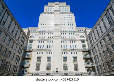 Exterior Of The Senate House Library In London