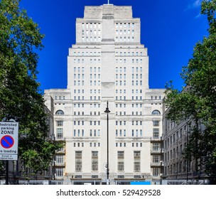 Exterior Of The Senate House Library In London