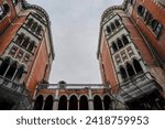 Exterior shot of Church of St. Anthony of Padua at Beyoglu, Istanbul, Turkey