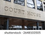 The exterior of Southend Court House, located on Victoria Avenue in Southend-on-Sea, Essex, UK.