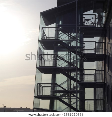 Similar – Image, Stock Photo cast shadow Glassworks