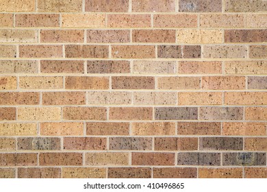 Exterior Tan Brick Wall