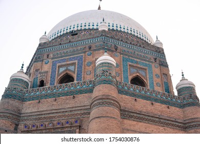 Exterior Of Tomb Of Shah Rukn E Alam In Multan