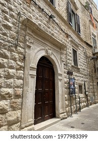 Exterior Of The Torrione Passeri In Molfetta, Puglia, Italy - 22.05.2021