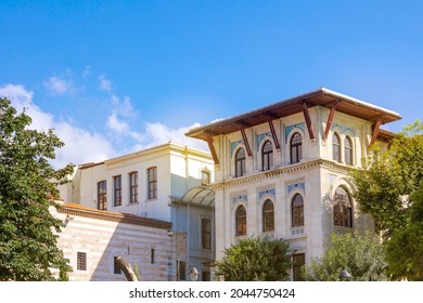 The  Exterior Of The Turkish And Islamic Arts Museum On Sultanahmet Square In Istanbul, Turkey. 