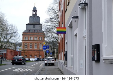 Exterior View Of Gay Bar In Trier, Germny On Jan. 11, 2020