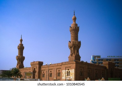 Exterior view to Great Masjid, Khartoum, Soudan