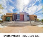 Exterior view of the Henderson City Hall at Henderson, Nevada