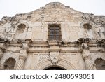 Exterior view of historic Alamo in San Antonio Texas