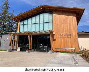 Exterior View Of Los Altos Community Center Building. - Los Altos, California, USA - 2022