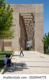 Exterior View Of Sanliurfa Archaeological Museum In Sanliurfa, Turkey. In This Museum, Findings From The Southeastern Anatolia Project Are Exhibited On May 28, 2021.