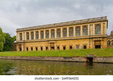 Exterior View Of The Wren Library At Cambridge, United Kingdom