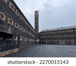 Exterior, viewed from the yard. Crumlin Road Gaol, Belfast, Northern Ireland.