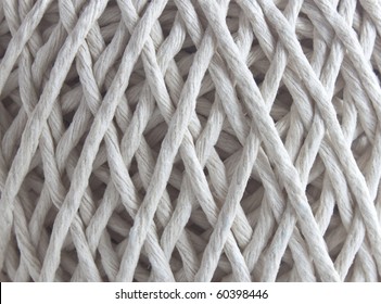 An Extreme Close Up Of A Ball Of String Texture