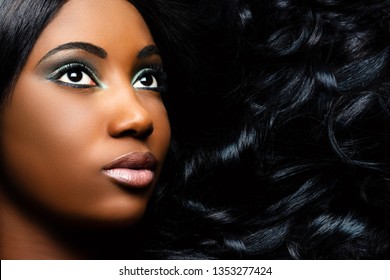 Black Girl Long Hair Stock Photos Images Photography