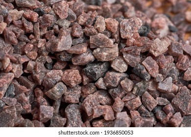 Extreme closeup of Hymalaian black salt
