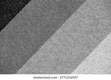 Extreme close-up of printed halftone pattern with sharp diagonal lines and bold contrast, showing fine ink texture on paper.