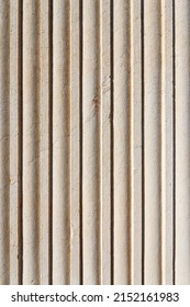 Extreme close-up of a striped Roman marble column, full frame, background, photography. Brescia, Lombardy, Italy, Europe. - Shutterstock ID 2152161983