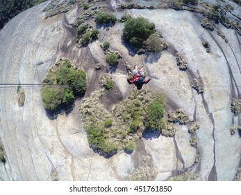 extreme paragliding point of view