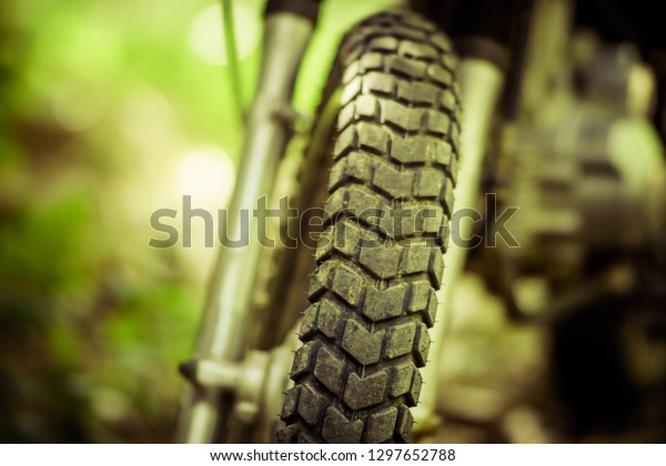 extreme sport motorcycle
front tire