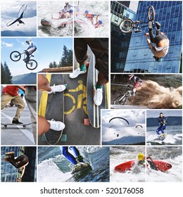 Extreme Sports Collage