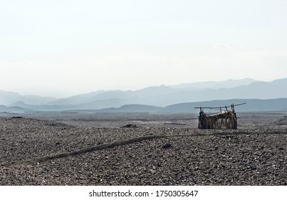 Extremely Arid Stone Desert, Danakil Depression, Afar Triangle, Ethiopia