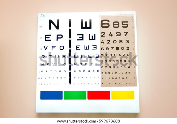 Eye Chart Doctor S Office