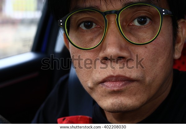 \
The eye of man in Asia and\
Glasses accessories personality to look good for all\
ages.in-Thailand.