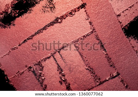 Eye shadow metallic texture background black isolated 