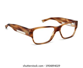 Eyeglasses Every Day Isolated On White Stock Photo 1904894029 ...