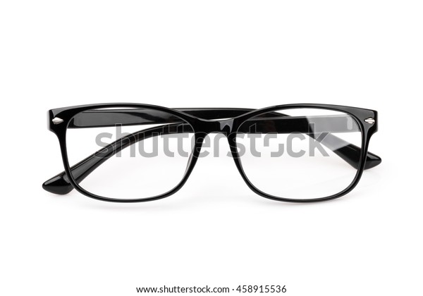 Eyeglasses Isolated On White Background Stock Photo (Edit Now) 458915536