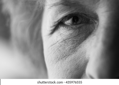 Eyes Of An Elderly Woman