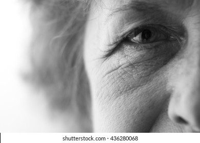 Eyes Of An Elderly Woman