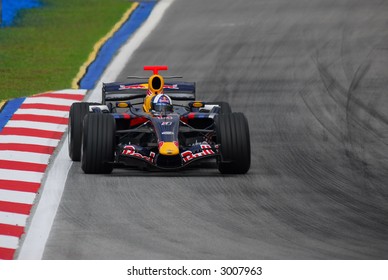 F1 Driver, David Coulthard, Red Bull Racing Team 2007