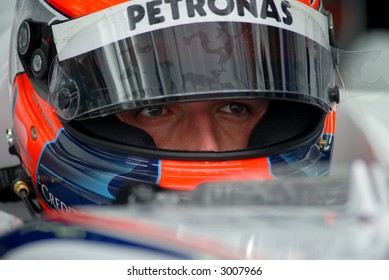 F1 Driver, Robert Kubica, BMW Sauber Team 2007