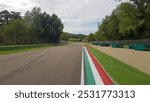 F1 Italy Imola Race track line